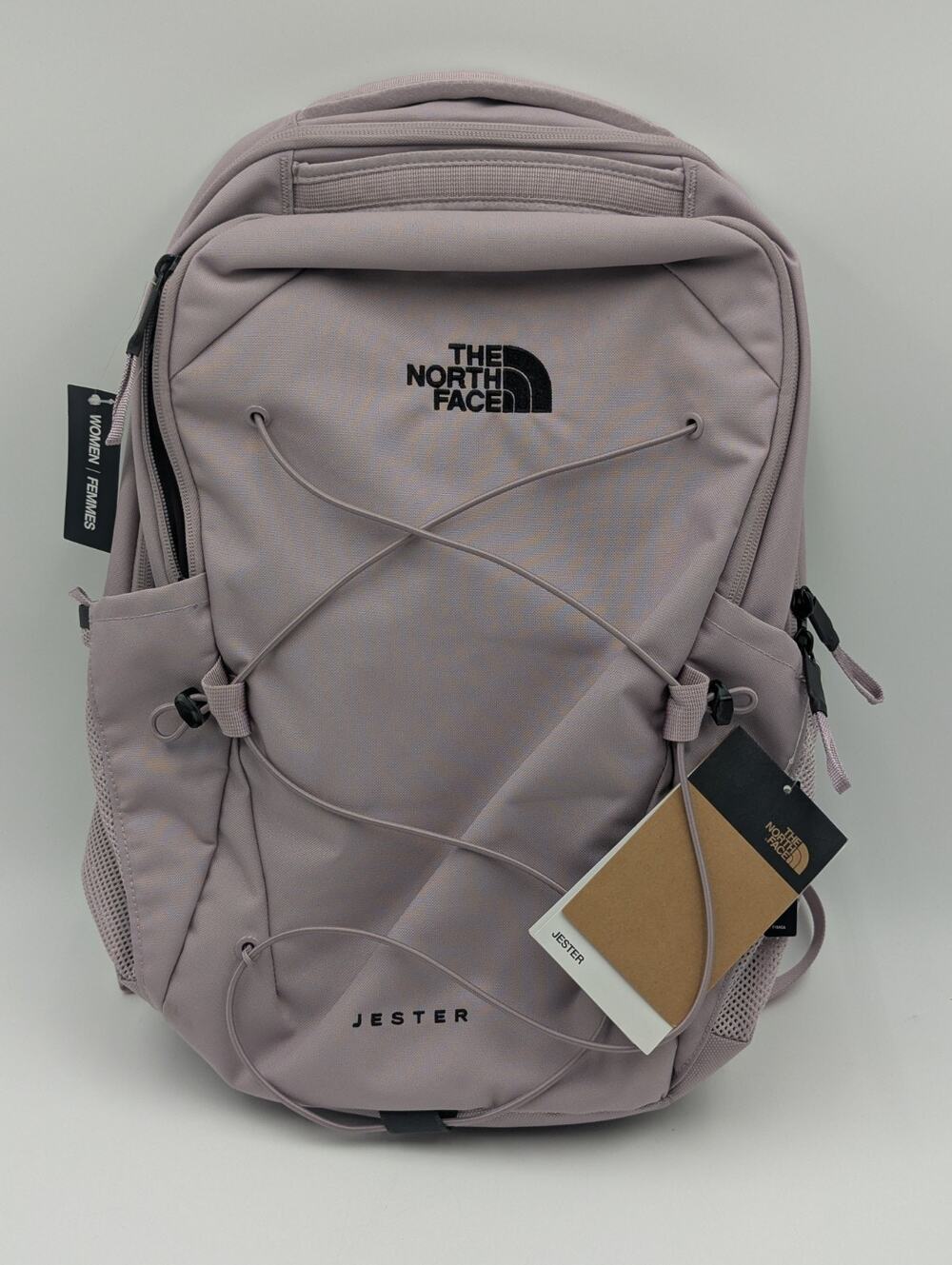 The North Face Women’s 27L Jester Ashen Purple/Black Daypack Laptop Backpack NWT